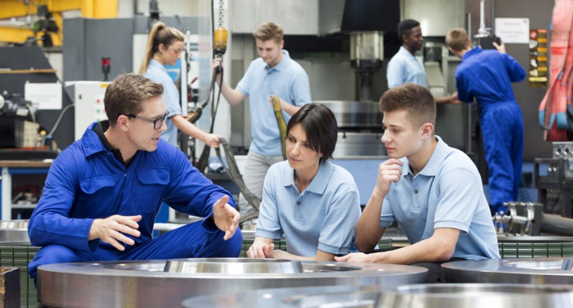 Machine Factory Workers