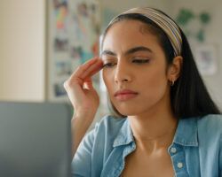 female student looking confused as she reads article called What NOT to do as a new PhD student